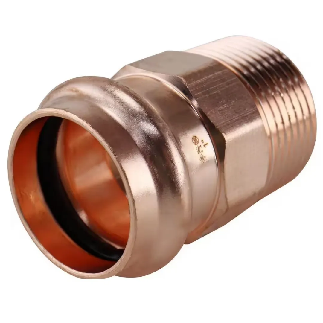 APOLLO VALVES APOLLO VALVES Copper Press Male Adapters - P x MPT